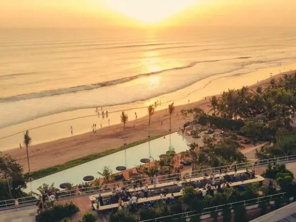 Melasti Beach, Favorite Spot to Enjoy Panoramic Sunset in Bali